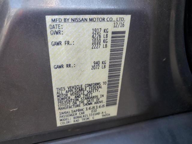 Photo 11 VIN: 1N4AL3AP8HC168168 - NISSAN ALTIMA 