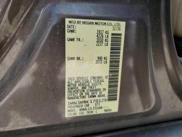 Photo 12 VIN: 1N4AL3AP8HC170129 - NISSAN ALTIMA 