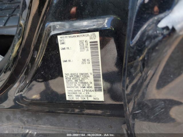 Photo 8 VIN: 1N4AL3AP8HC179364 - NISSAN ALTIMA 