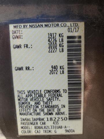 Photo 11 VIN: 1N4AL3AP8HC182250 - NISSAN ALTIMA 2.5 