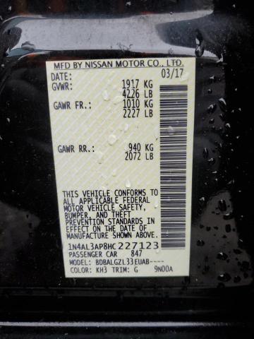 Photo 11 VIN: 1N4AL3AP8HC227123 - NISSAN ALTIMA 