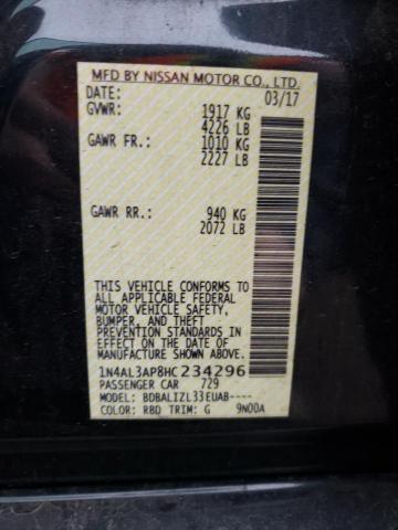 Photo 12 VIN: 1N4AL3AP8HC234296 - NISSAN ALTIMA 2.5 