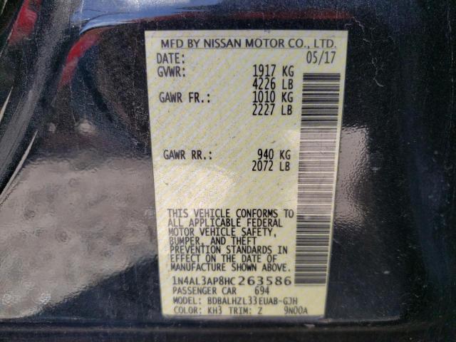 Photo 9 VIN: 1N4AL3AP8HC263586 - NISSAN ALTIMA 2.5 