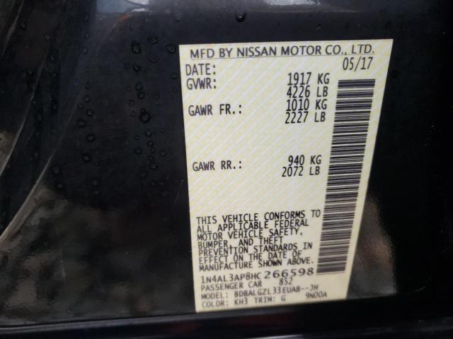 Photo 9 VIN: 1N4AL3AP8HC266598 - NISSAN ALTIMA 2.5 