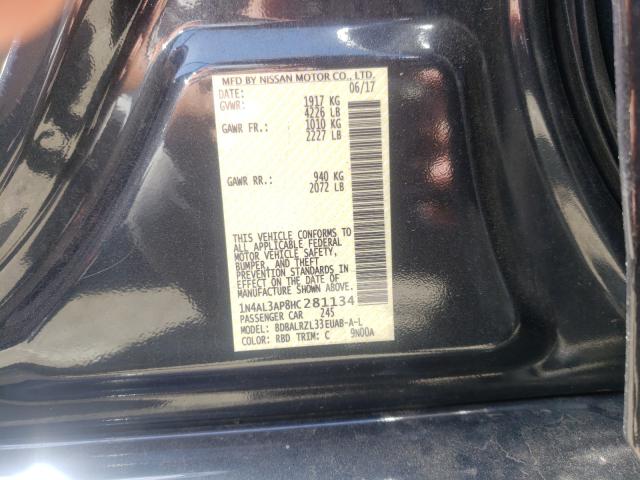 Photo 9 VIN: 1N4AL3AP8HC281134 - NISSAN ALTIMA 2.5 