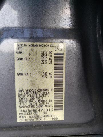 Photo 11 VIN: 1N4AL3AP8HC473315 - NISSAN ALTIMA 2.5 