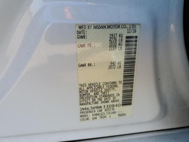 Photo 11 VIN: 1N4AL3AP8HN330840 - NISSAN ALTIMA 