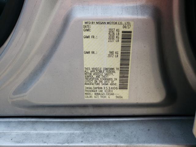 Photo 9 VIN: 1N4AL3AP8HN353406 - NISSAN ALTIMA 2.5 