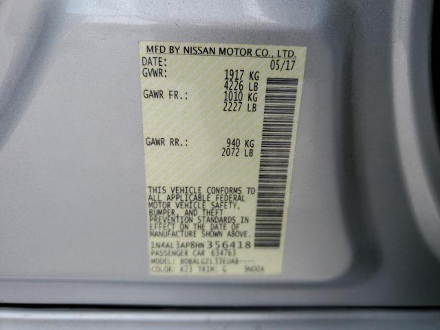 Photo 11 VIN: 1N4AL3AP8HN356418 - NISSAN ALTIMA 2.5 