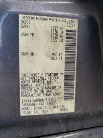 Photo 12 VIN: 1N4AL3AP8HN358377 - NISSAN ALTIMA 