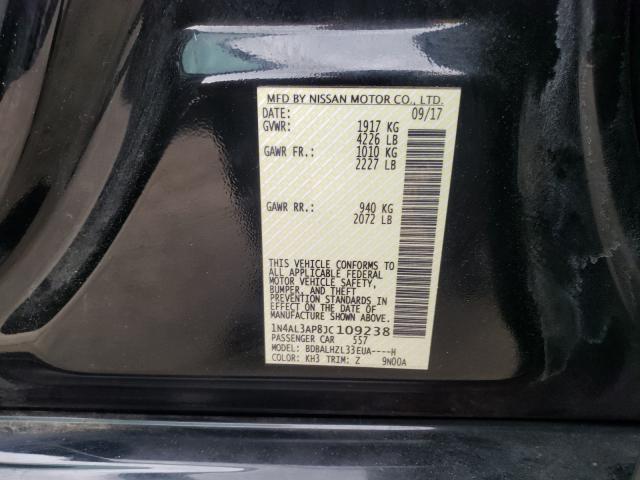 Photo 9 VIN: 1N4AL3AP8JC109238 - NISSAN ALTIMA 2.5 