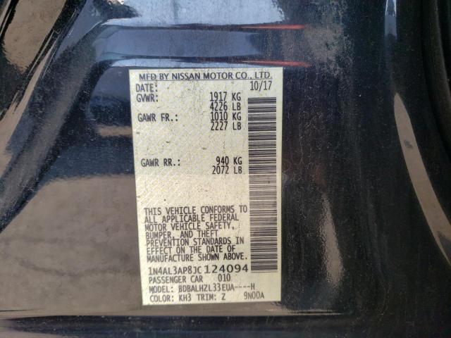 Photo 11 VIN: 1N4AL3AP8JC124094 - NISSAN ALTIMA 2.5 