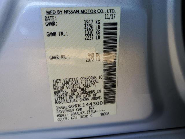 Photo 12 VIN: 1N4AL3AP8JC144300 - NISSAN ALTIMA 