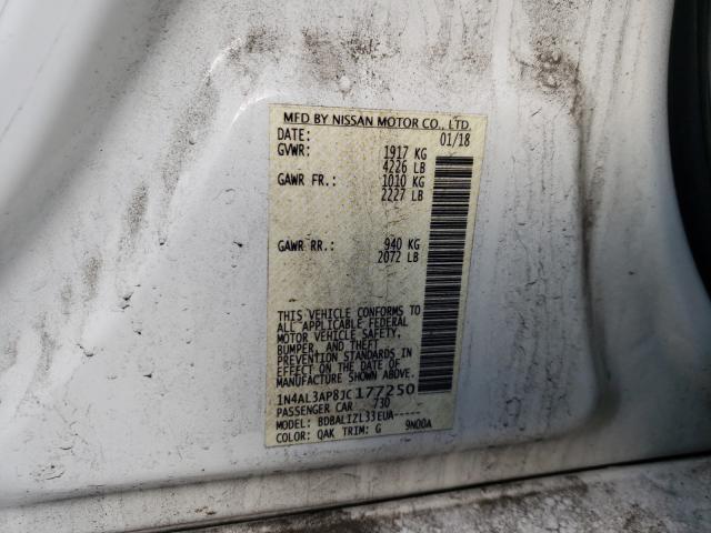 Photo 9 VIN: 1N4AL3AP8JC177250 - NISSAN ALTIMA 2.5 