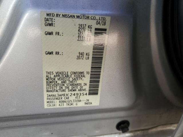 Photo 12 VIN: 1N4AL3AP8JC249354 - NISSAN ALTIMA 2.5 