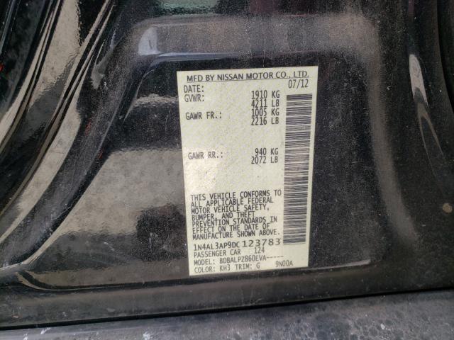 Photo 9 VIN: 1N4AL3AP9DC123783 - NISSAN ALTIMA 2.5 