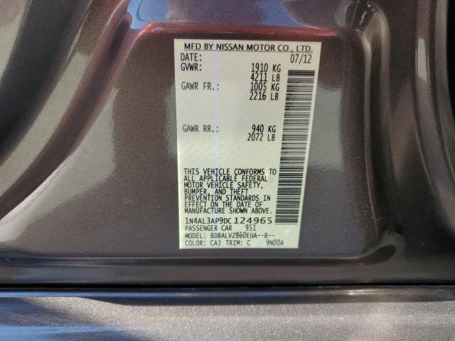 Photo 11 VIN: 1N4AL3AP9DC124965 - NISSAN ALTIMA 