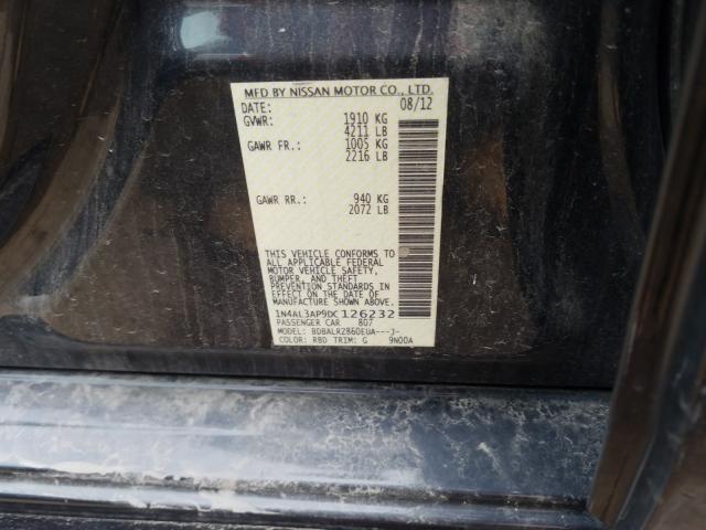 Photo 9 VIN: 1N4AL3AP9DC126232 - NISSAN ALTIMA 2.5 