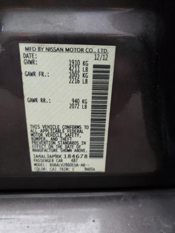 Photo 11 VIN: 1N4AL3AP9DC184678 - NISSAN ALTIMA 