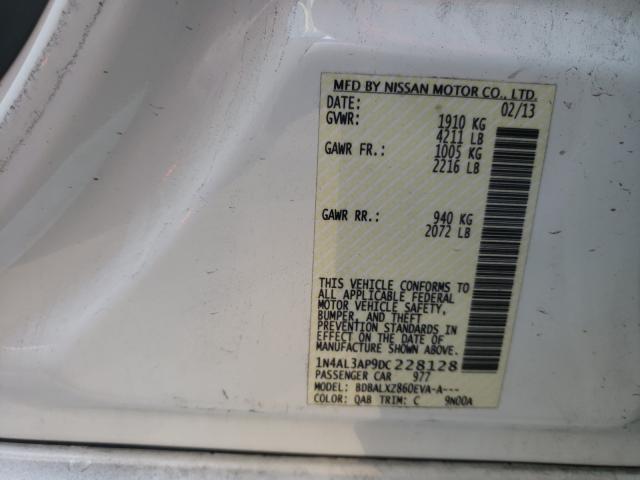 Photo 9 VIN: 1N4AL3AP9DC228128 - NISSAN ALTIMA 2.5 