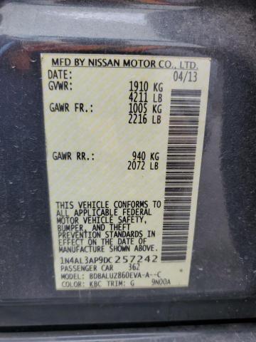 Photo 11 VIN: 1N4AL3AP9DC257242 - NISSAN ALTIMA 