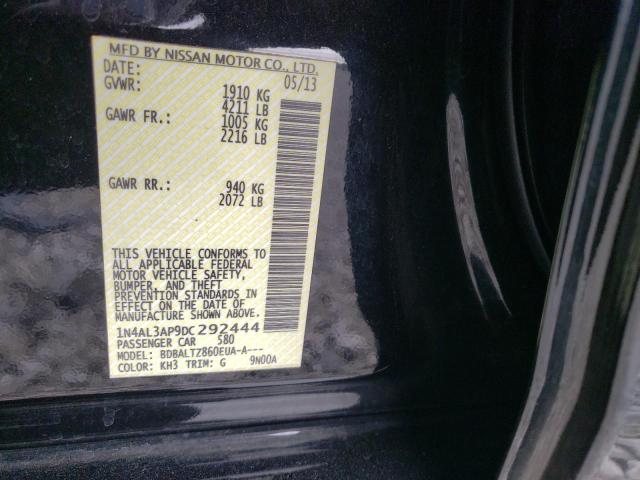 Photo 9 VIN: 1N4AL3AP9DC292444 - NISSAN ALTIMA 2.5 