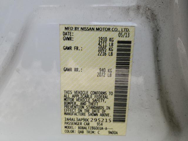 Photo 11 VIN: 1N4AL3AP9DC295215 - NISSAN ALTIMA 