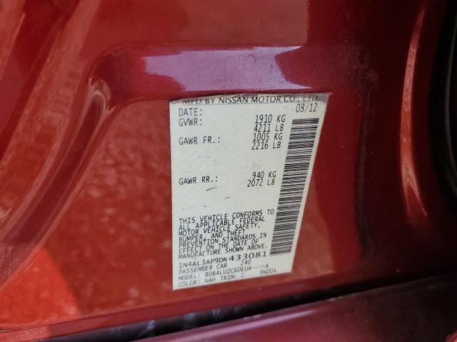 Photo 9 VIN: 1N4AL3AP9DN433081 - NISSAN ALTIMA 2.5 