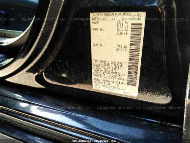 Photo 8 VIN: 1N4AL3AP9DN484144 - NISSAN ALTIMA 