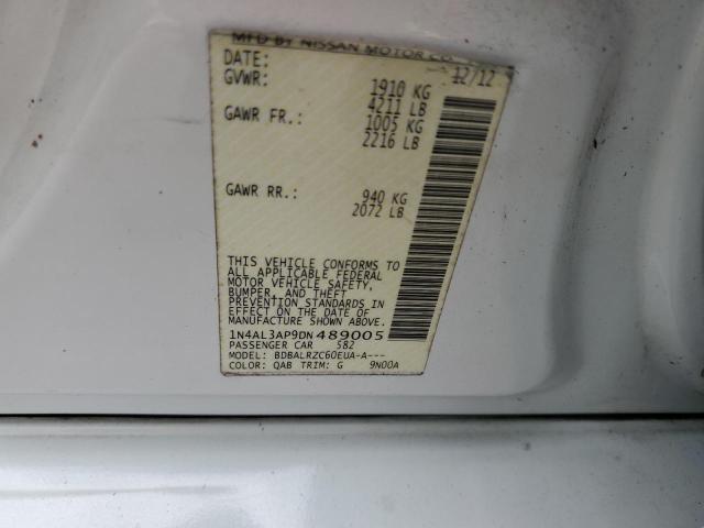 Photo 9 VIN: 1N4AL3AP9DN489005 - NISSAN ALTIMA 2.5 