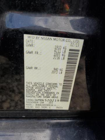 Photo 12 VIN: 1N4AL3AP9DN520219 - NISSAN ALTIMA 