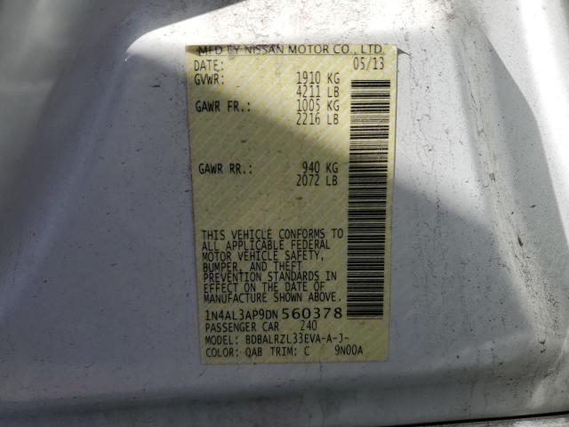 Photo 11 VIN: 1N4AL3AP9DN560378 - NISSAN ALTIMA 