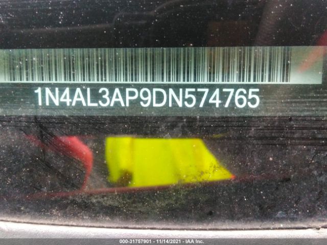 Photo 8 VIN: 1N4AL3AP9DN574765 - NISSAN ALTIMA 