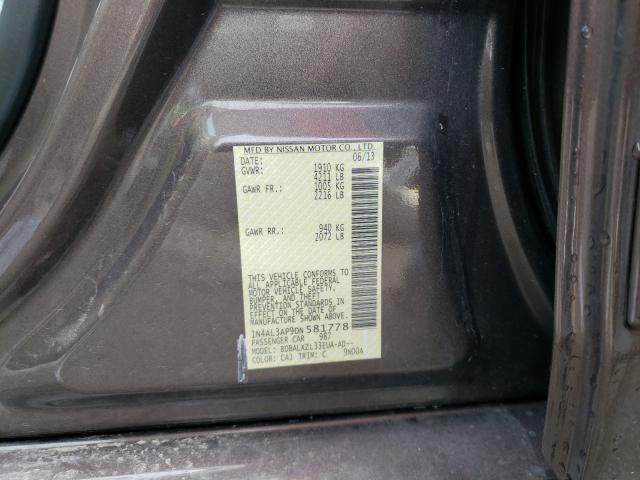 Photo 9 VIN: 1N4AL3AP9DN581778 - NISSAN ALTIMA 2.5 