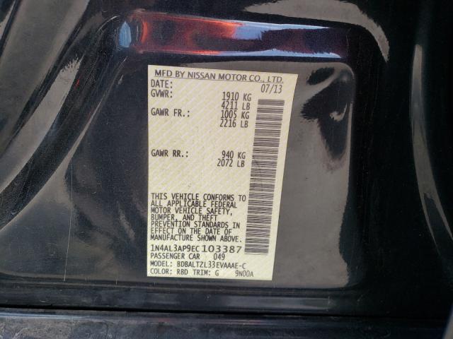 Photo 9 VIN: 1N4AL3AP9EC103387 - NISSAN ALTIMA 2.5 