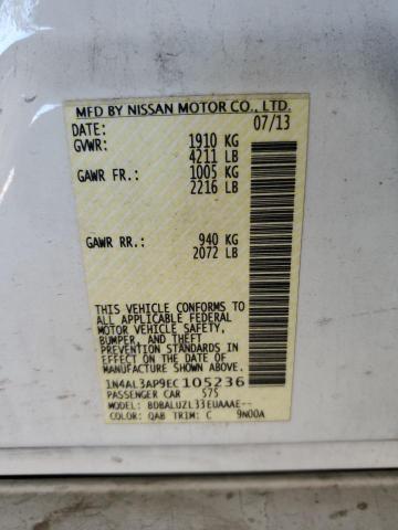 Photo 11 VIN: 1N4AL3AP9EC105236 - NISSAN ALTIMA 