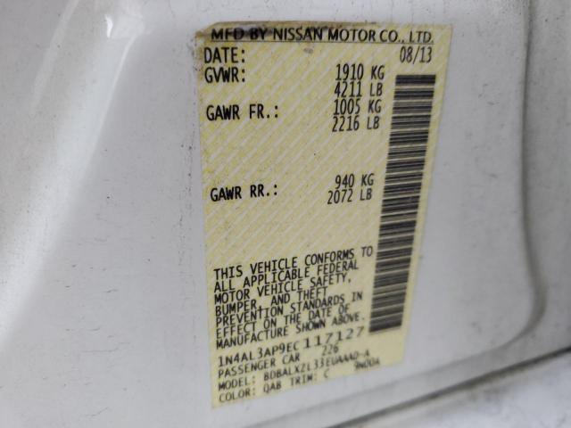 Photo 11 VIN: 1N4AL3AP9EC117127 - NISSAN ALTIMA 2.5 