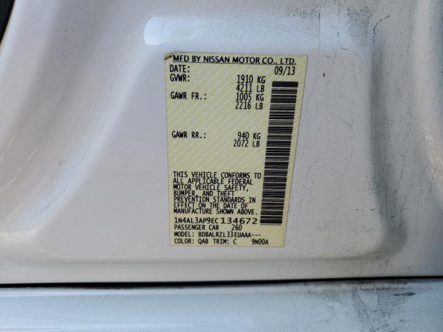 Photo 11 VIN: 1N4AL3AP9EC134672 - NISSAN ALTIMA 