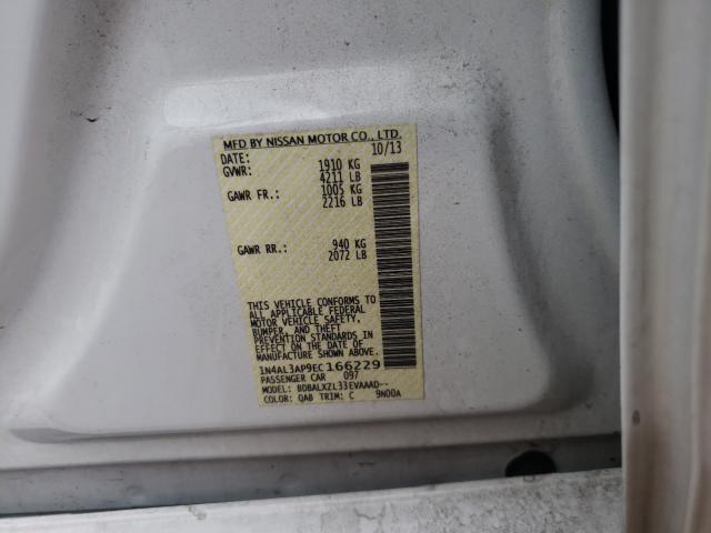 Photo 9 VIN: 1N4AL3AP9EC166229 - NISSAN ALTIMA 2.5 