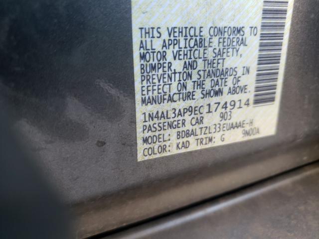 Photo 9 VIN: 1N4AL3AP9EC174914 - NISSAN ALTIMA 2.5 