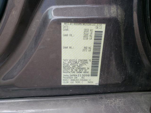 Photo 9 VIN: 1N4AL3AP9EN213098 - NISSAN ALTIMA 2.5 