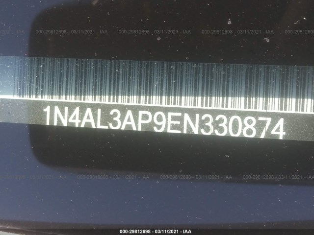 Photo 8 VIN: 1N4AL3AP9EN330874 - NISSAN ALTIMA 