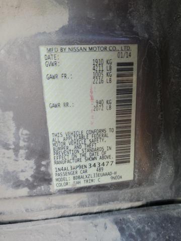 Photo 11 VIN: 1N4AL3AP9EN343477 - NISSAN ALTIMA 