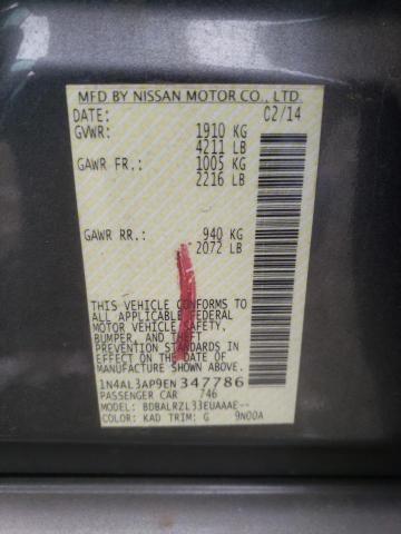 Photo 11 VIN: 1N4AL3AP9EN347786 - NISSAN ALTIMA 2.5 