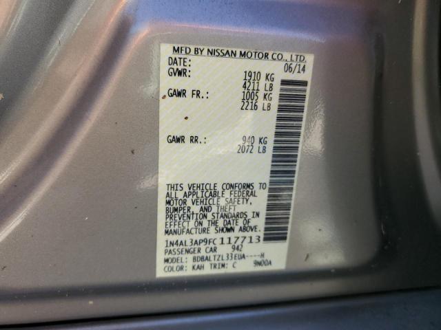 Photo 9 VIN: 1N4AL3AP9FC117713 - NISSAN ALTIMA 2.5 