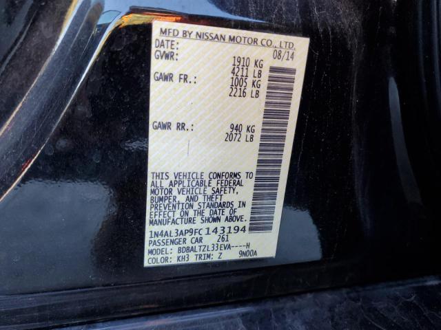 Photo 11 VIN: 1N4AL3AP9FC143194 - NISSAN ALTIMA 2.5 