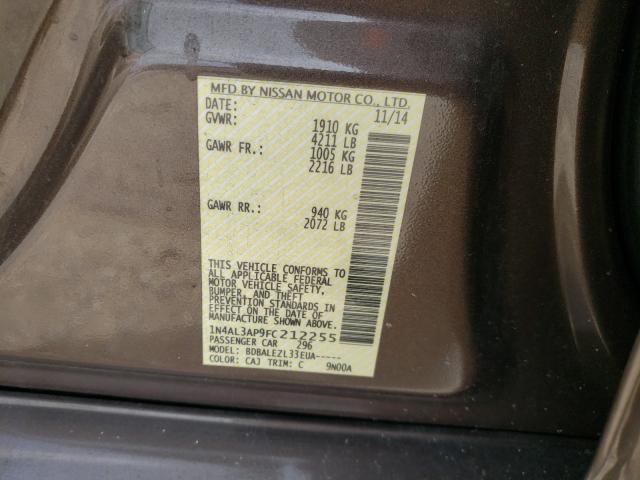 Photo 9 VIN: 1N4AL3AP9FC212255 - NISSAN ALTIMA 2.5 