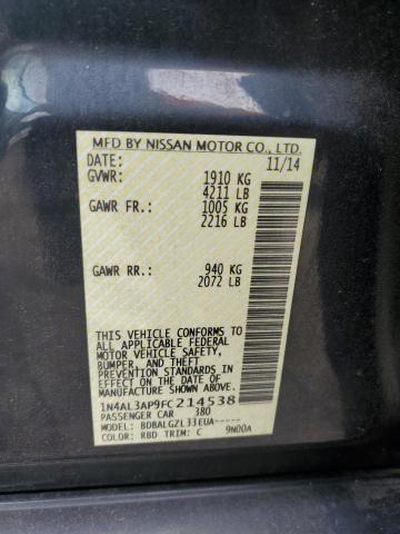 Photo 11 VIN: 1N4AL3AP9FC214538 - NISSAN ALTIMA 2.5 