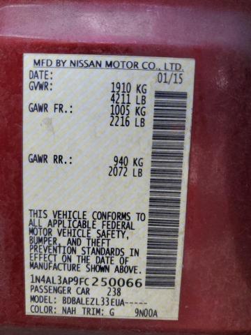 Photo 11 VIN: 1N4AL3AP9FC250066 - NISSAN ALTIMA 