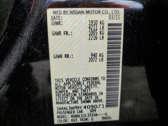 Photo 11 VIN: 1N4AL3AP9FC409071 - NISSAN ALTIMA 